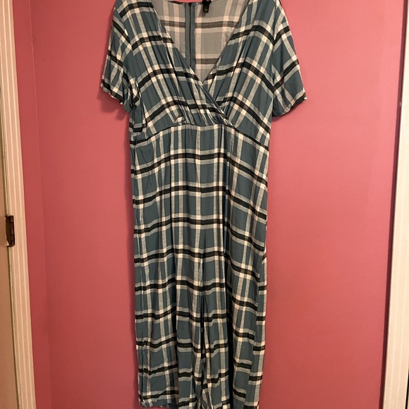 wild fable Plaid Jumpsuit - Picture 1 of 6